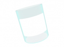 Blank labels on roll